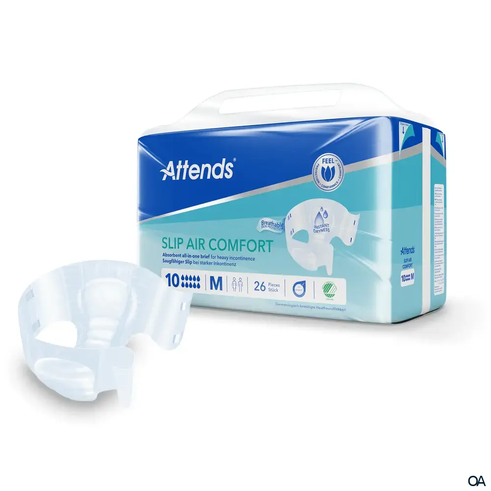 Attends Slip Air Comfort 10 M - Saugfähige Slips bei starker Inkontinenz