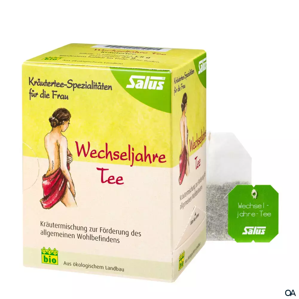 Salus® Kräutertee-Spezialitäten für die Frau Wechseljahre Tee Salus® Kräutertee-Spezialitäten für die Frau Wechseljahre Tee