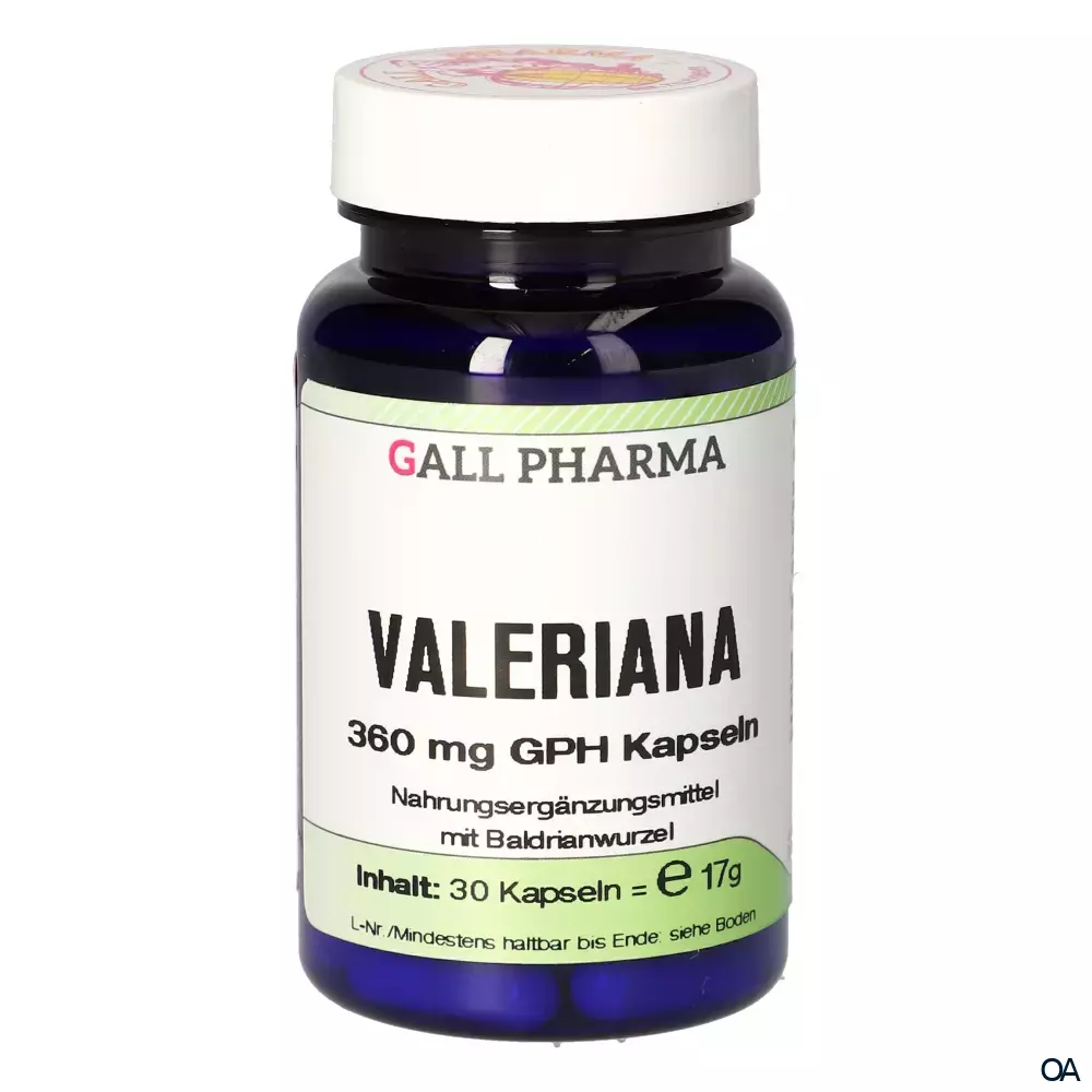 Gall Pharma Valeriana 360 mg Kapseln