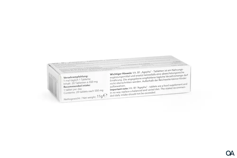Vit. B1 „Agepha“ Tabletten