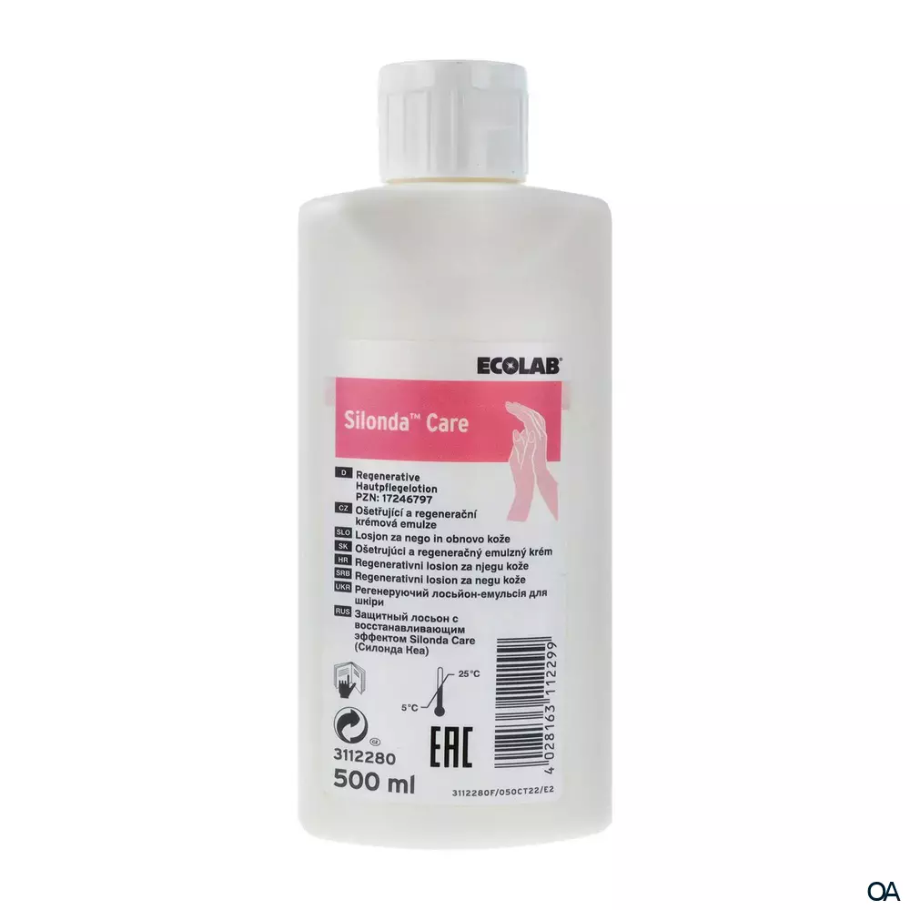 ECOLAB Silonda™ Care regenerative Hautpflegelotion ECOLAB Silonda™ Care regenerative Hautpflegelotion