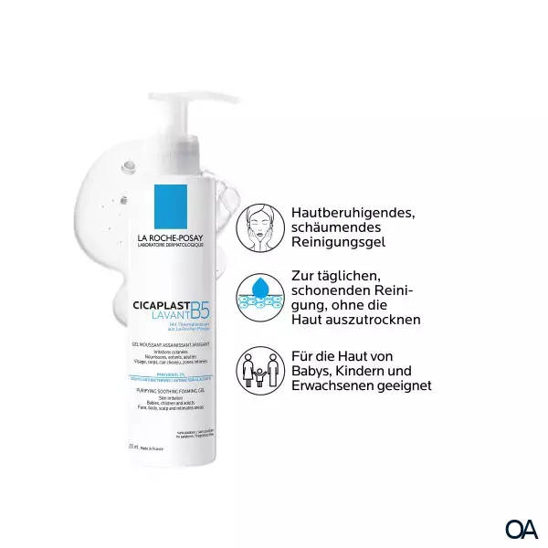La Roche Posay Cicaplast Lavant B5 Reinigungsgel La Roche Posay Cicaplast Lavant B5 Reinigungsgel