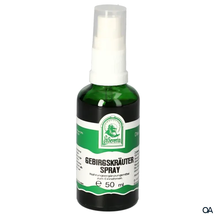 Pater Severin Gebirgskräuter Spray Pater Severin Gebirgskräuter Spray