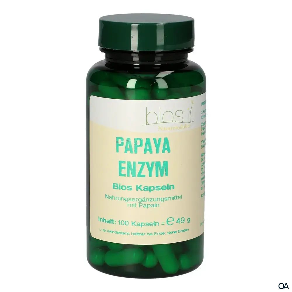 Bios Papaya Enzym Kapseln