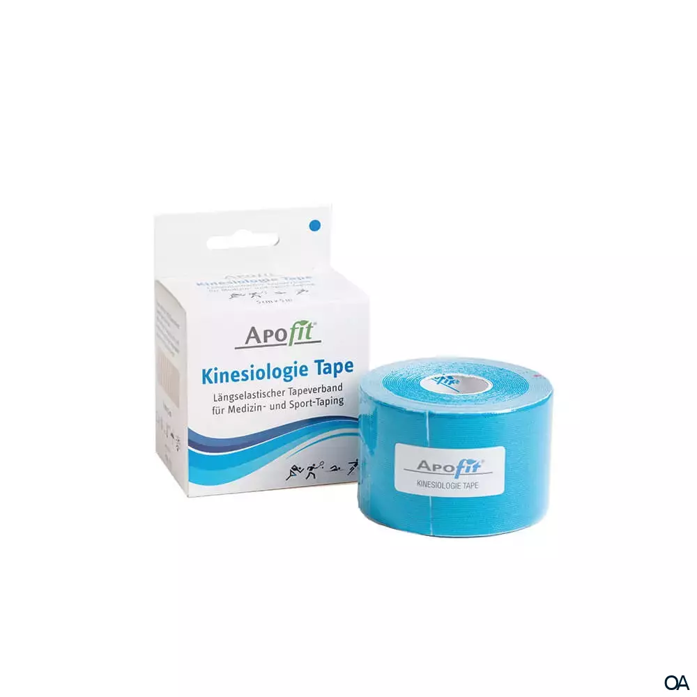 APOfit Kinesiologie Tape blau 5 cm x 5 m APOfit Kinesiologie Tape blau 5 cm x 5 m
