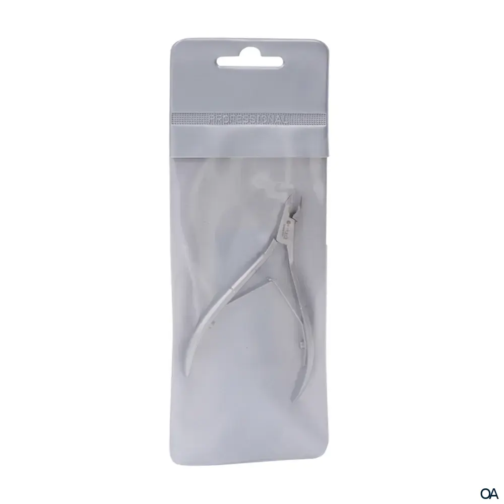 Kozbach Pharma 65R Hautzange, Doppelfeder rostfrei, 10 cm