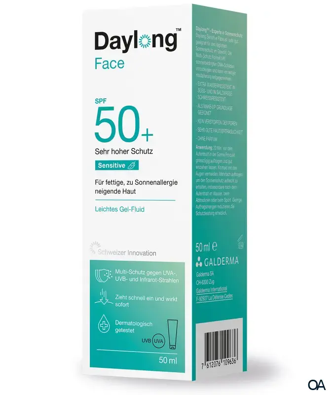 Daylong™ Sensitive Face Gel-Fluid SPF 50+