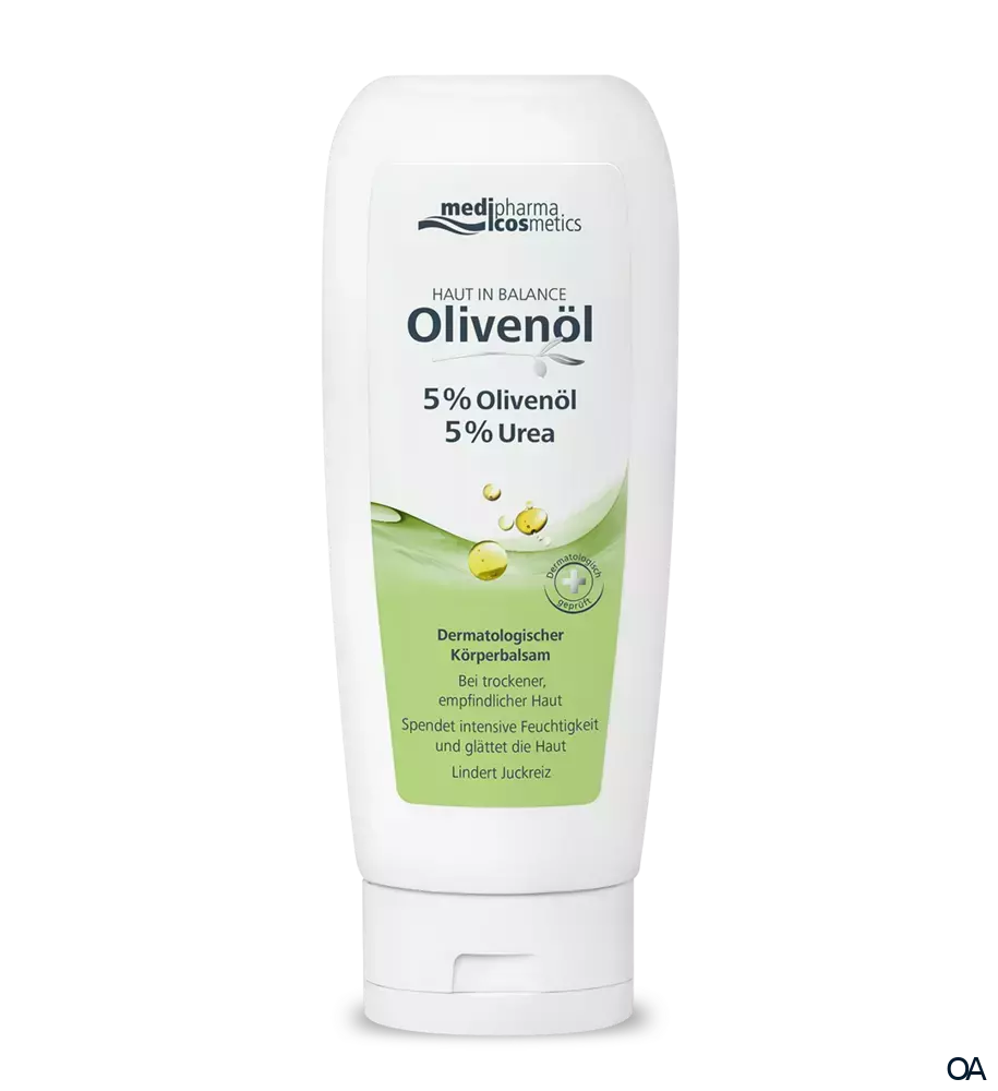 medipharma cosmetics Olivenöl Haut in Balance Dermatologischer Körperbalsam 5 % medipharma cosmetics Olivenöl Haut in Balance Dermatologischer Körperbalsam 5 %