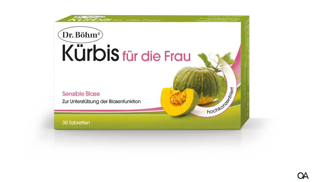 Dr. Böhm® Kürbis für die Frau Tabletten