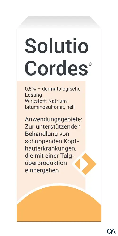 Solutio Cordes® 0,5% - dermatologische Lösung Solutio Cordes® 0,5% - dermatologische Lösung