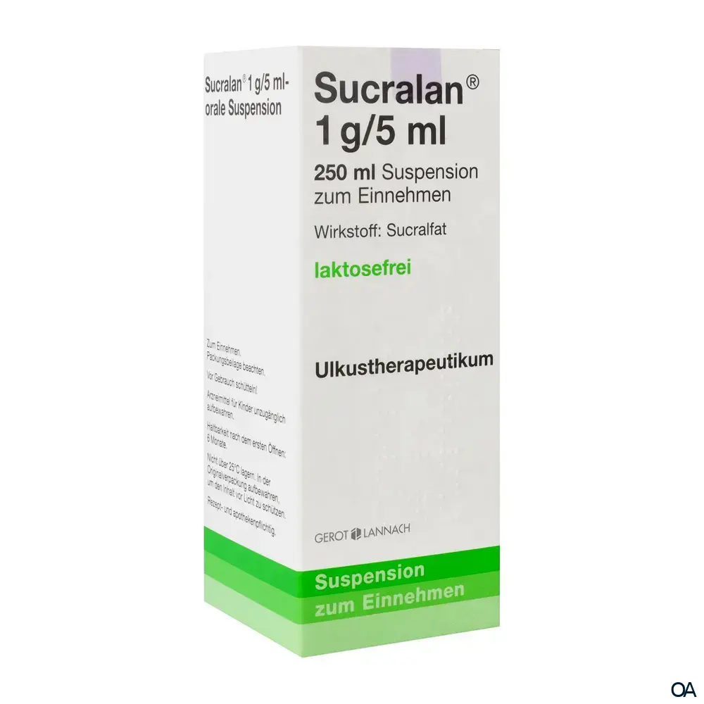 Sucralan® 1 g/5 ml-orale Suspension - Glasflasche
