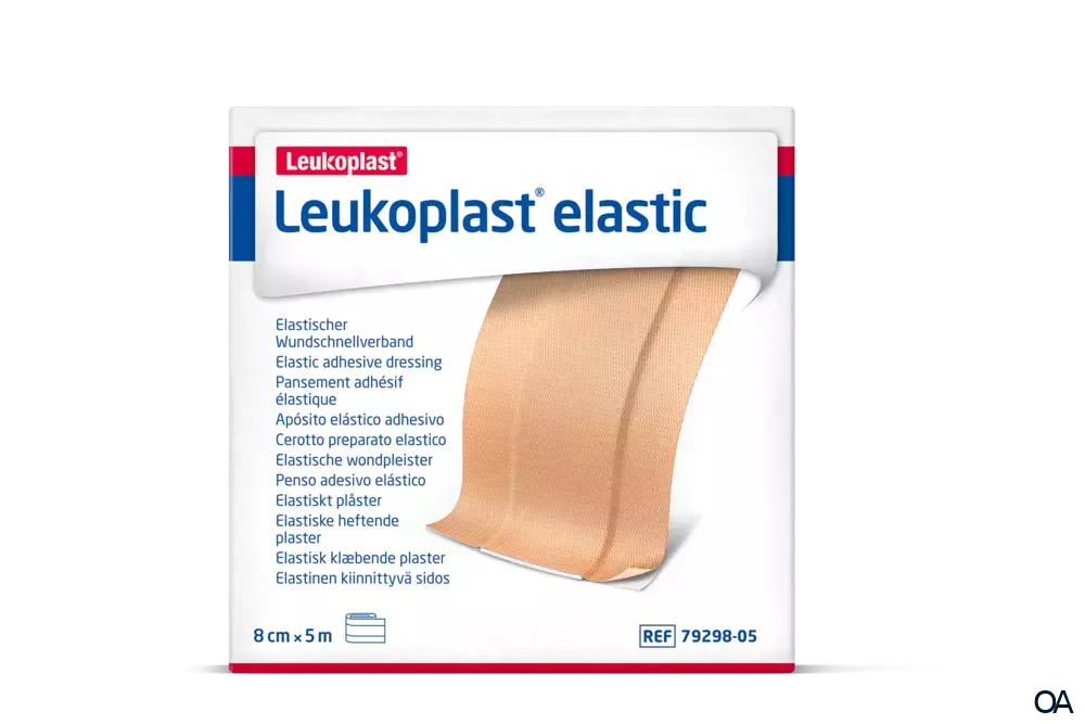 Leukoplast® Elastic Wundschnellverband 8cm x 5m