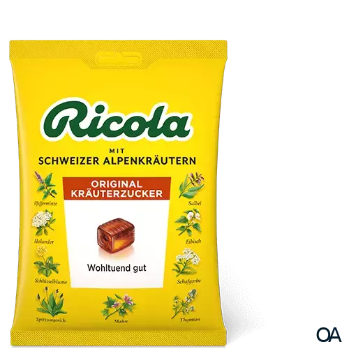 Ricola Original Kräuterzucker Bonbons Beutel Ricola Original Kräuterzucker Bonbons Beutel