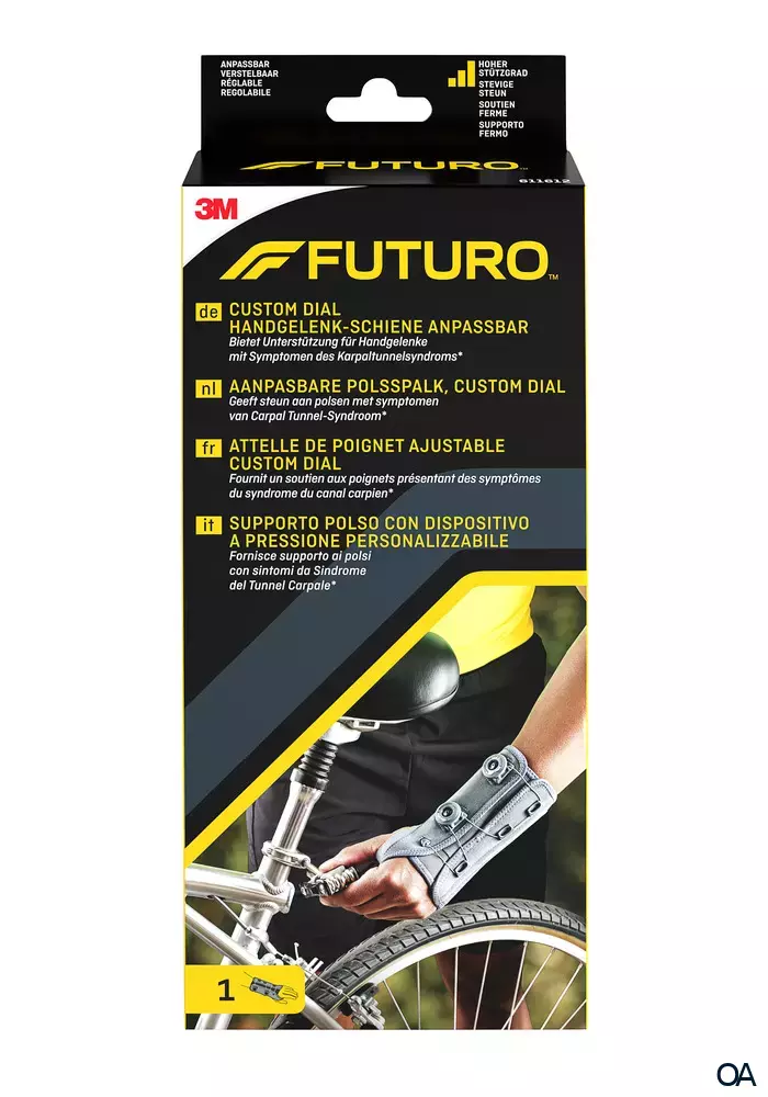 Futuro Custom Dial Handgelenk-Schiene, anpassbar