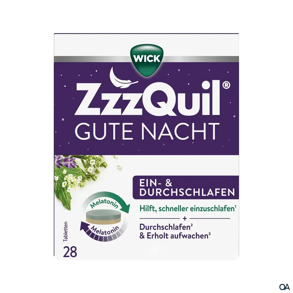 WICK Zzzquil Gute Nacht Ein- & Durchschlafen Tabletten WICK Zzzquil Gute Nacht Ein- & Durchschlafen Tabletten