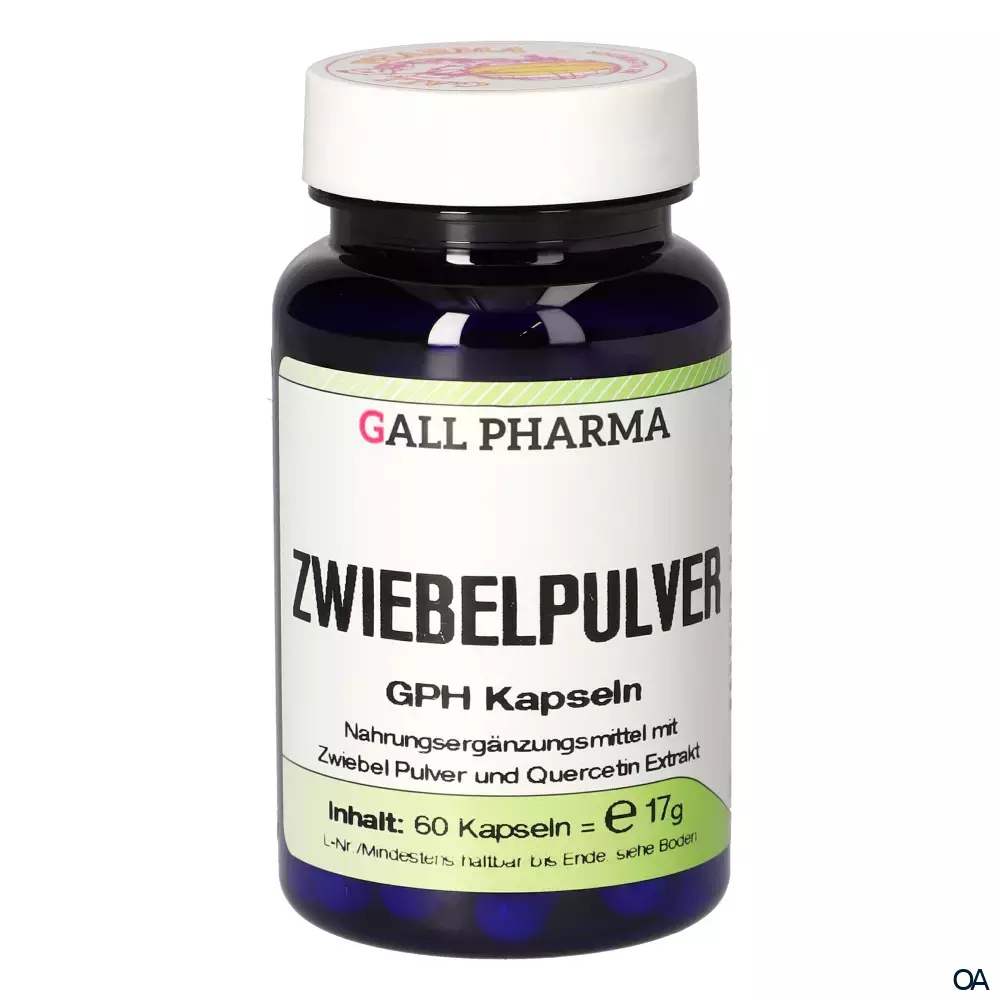 Gall Pharma Zwiebelpulver Kapseln Gall Pharma Zwiebelpulver Kapseln
