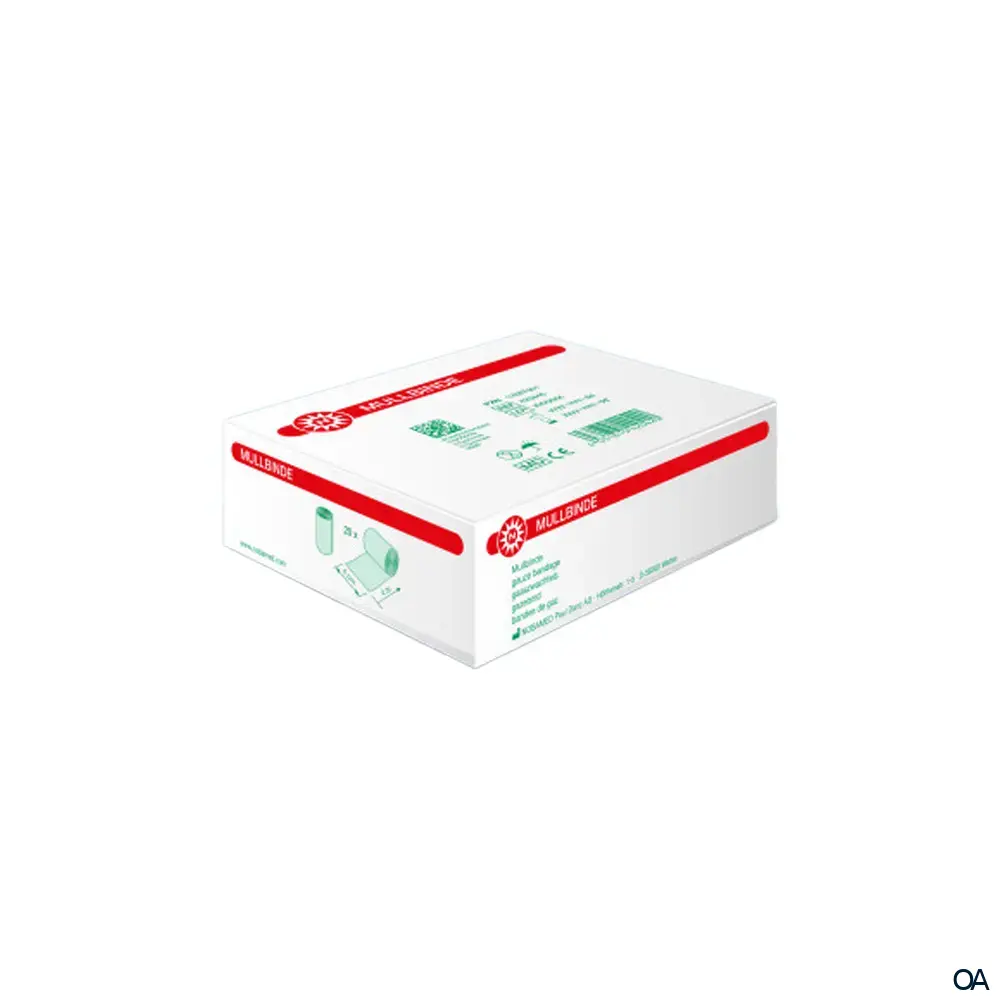 Noba Mullbinden 8 cm x 4 m, Lose in Karton