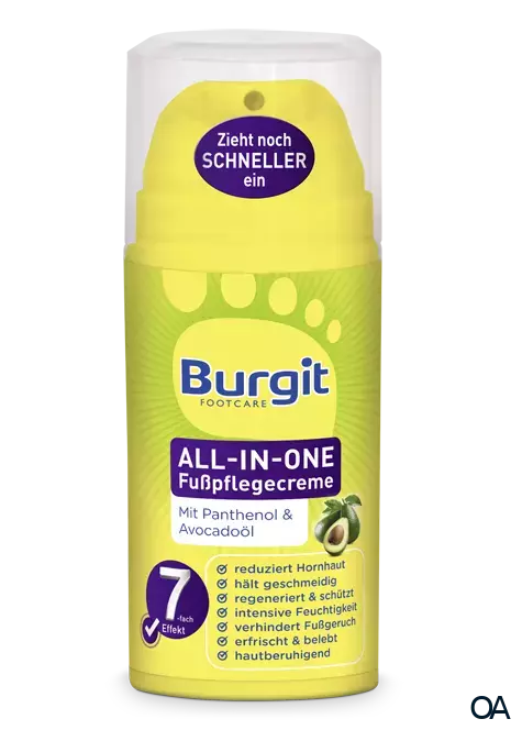 Burgit Footcare All-In-One Fußpflegecreme Burgit Footcare All-In-One Fußpflegecreme