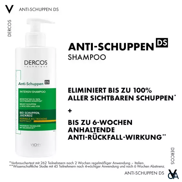 VICHY Dercos Anti-Schuppen Shampoo trockene Schuppen
