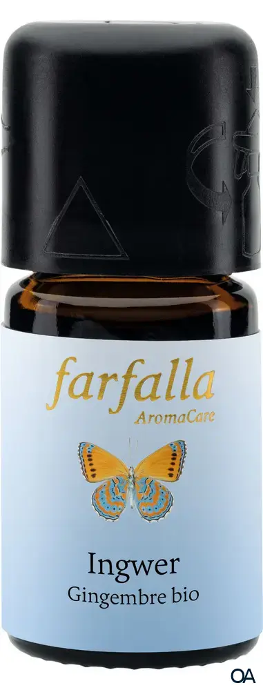 Farfalla Ingwer bio Grand Cru, ätherisches Öl Farfalla Ingwer bio Grand Cru, ätherisches Öl