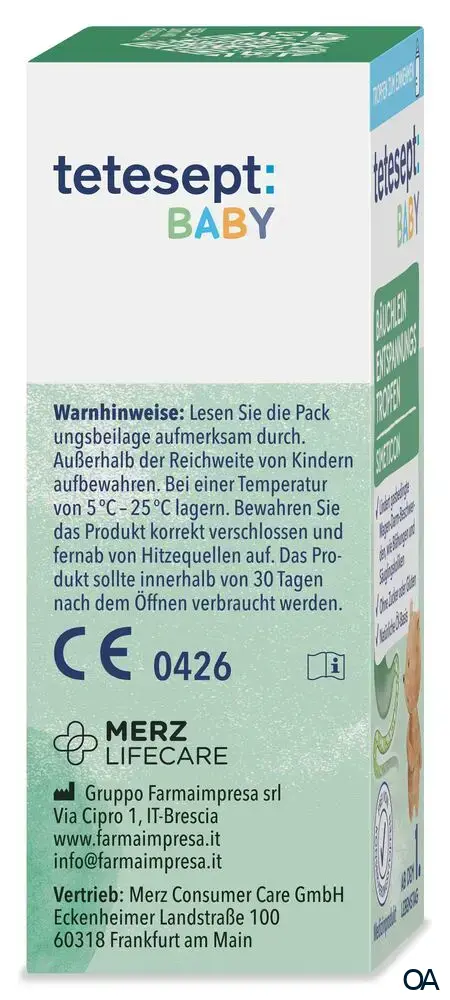 tetesept Baby Bäuchlein Entspannungstropfen