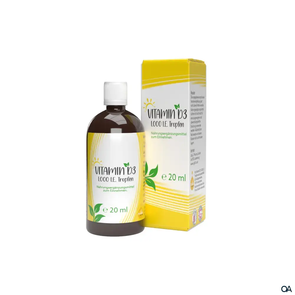 Gall Pharma Vitamin D3 1000 I.E. Tropfen
