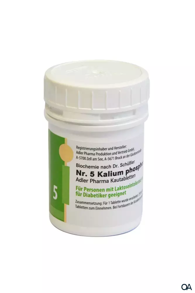 Schüßler Nr. 5 Kalium phosphoricum D6 LI Schüßler Nr. 5 Kalium phosphoricum D6 LI