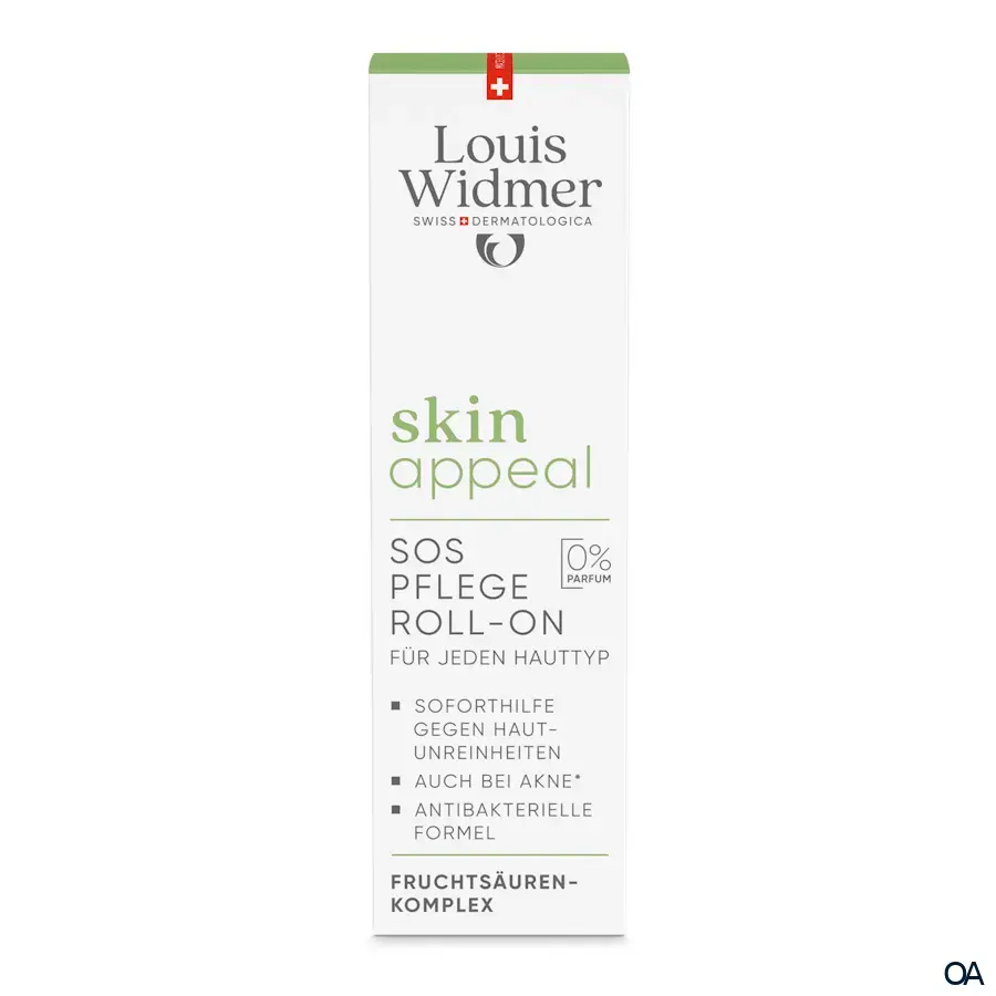Louis Widmer skinappeal SOS Pflege Roll-on ohne Parfum