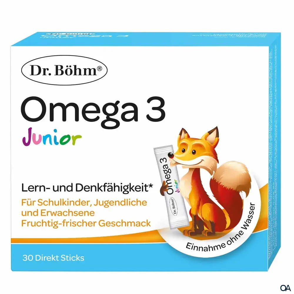 Dr. Böhm® Junior Omega 3 Direkt Sticks Dr. Böhm® Junior Omega 3 Direkt Sticks