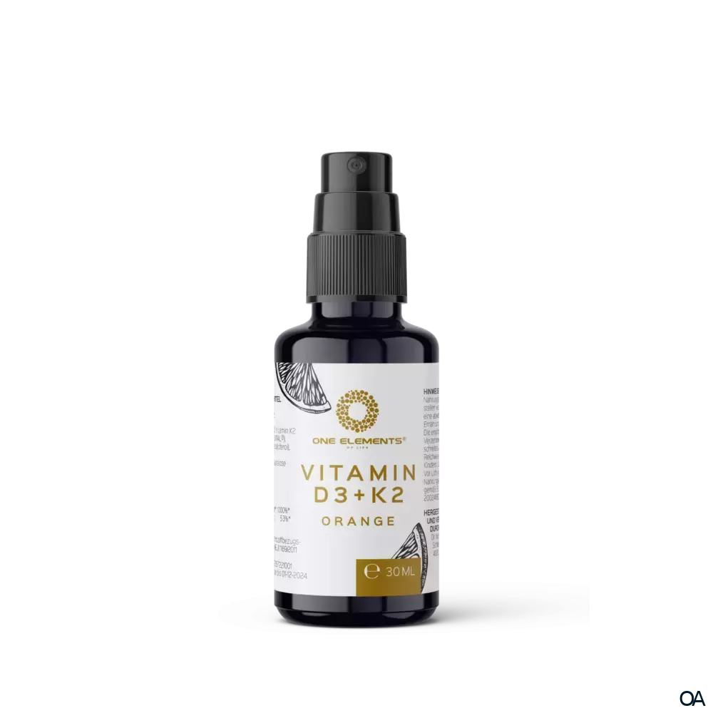 One Elements Vitamin D3 + K2 Spray Orange One Elements Vitamin D3 + K2 Spray Orange