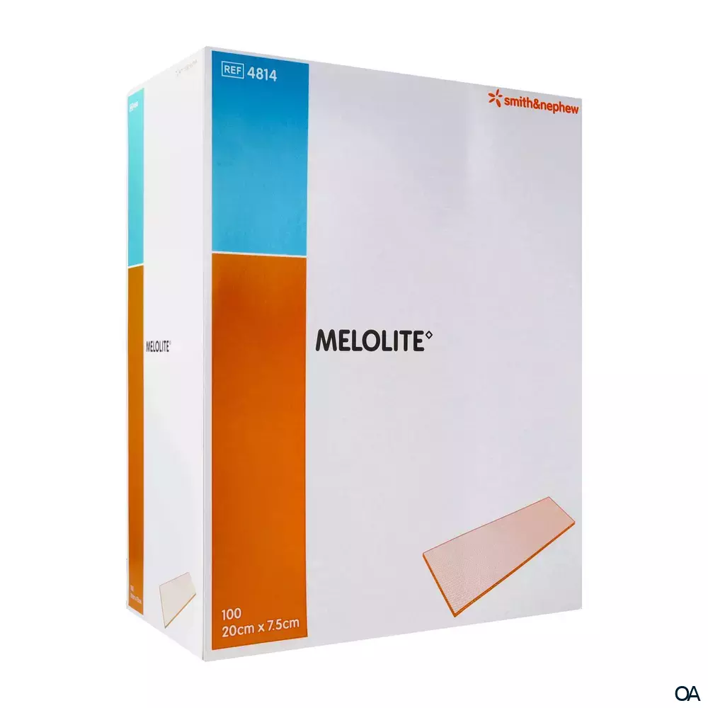 MELOLITE nicht haftende Wundauflage steril, 7,5 x 20 cm