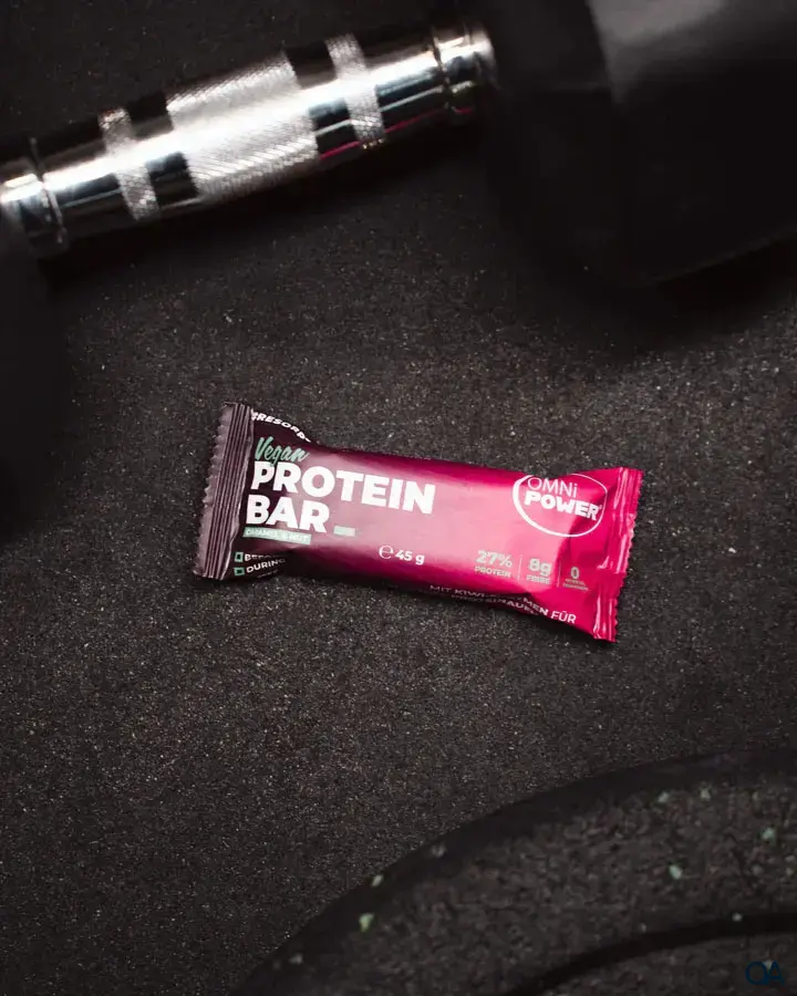 OMNi-POWER® PROTEIN BAR Riegel 45g - Caramel Nut OMNi-POWER® PROTEIN BAR Riegel 45g - Caramel Nut