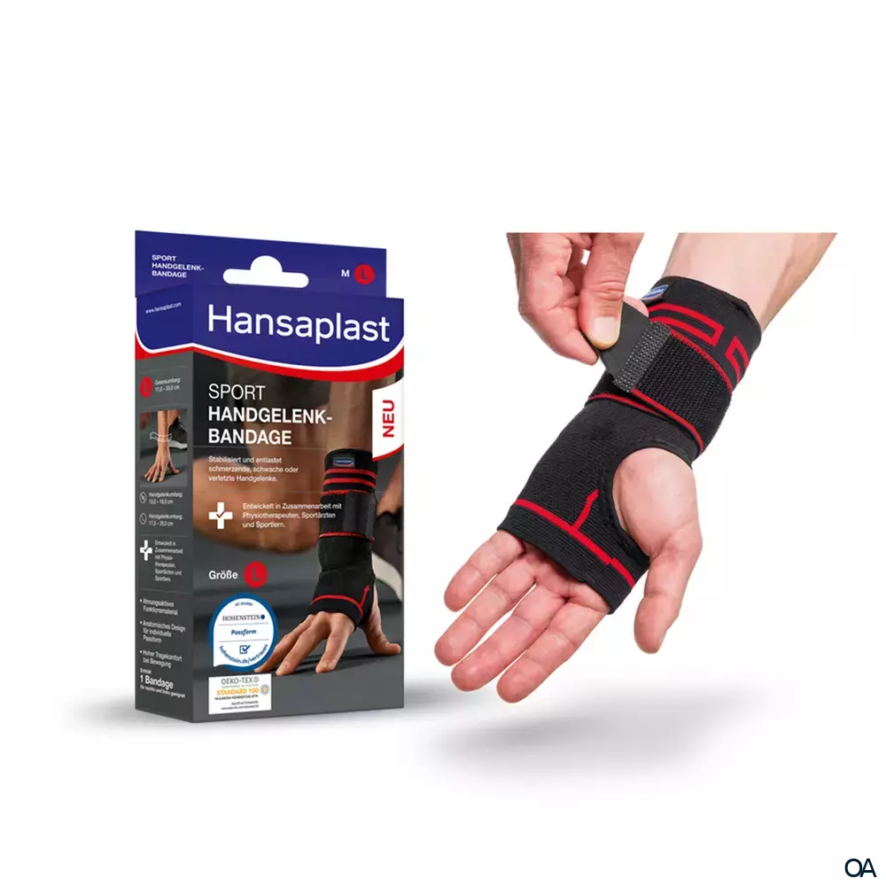 Hansaplast Performance Handgelenk-Bandage S/M