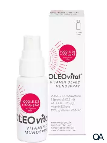 OLEOvital® VITAMIN D3+K2 Mundspray  (1.000 I.E. + 100 µg) OLEOvital® VITAMIN D3+K2 Mundspray  (1.000 I.E. + 100 µg)
