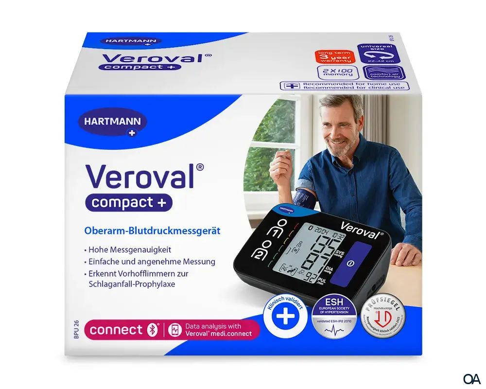 Veroval® compact + Blutdruckmessgerät Oberarm Veroval® compact + Blutdruckmessgerät Oberarm