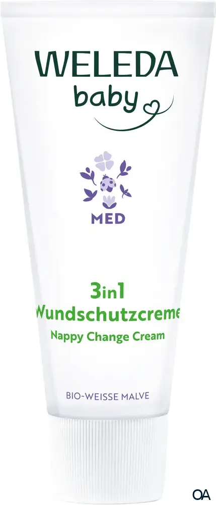 Weleda Baby MED 3 in 1 Wundschutzcreme Weisse Malve