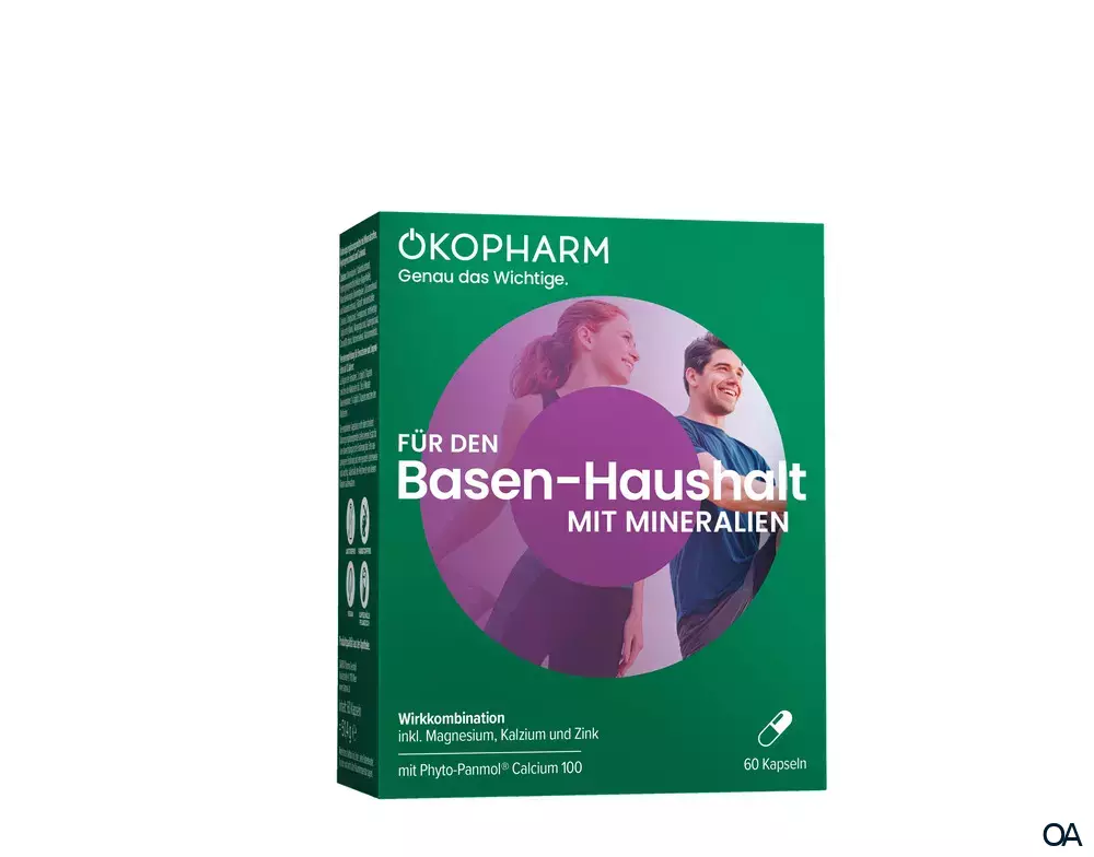 Ökopharm® Für den Basen-Haushalt mit Mineralien Kapseln Ökopharm® Für den Basen-Haushalt mit Mineralien Kapseln