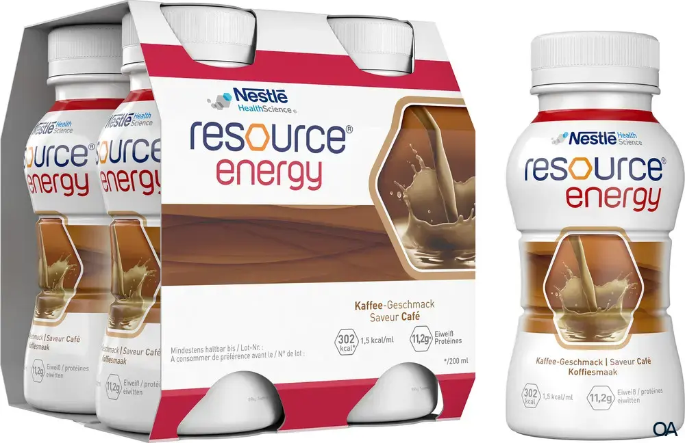 Resource® Energy Hochkalorische Trinknahrung - Kaffee 200 ml