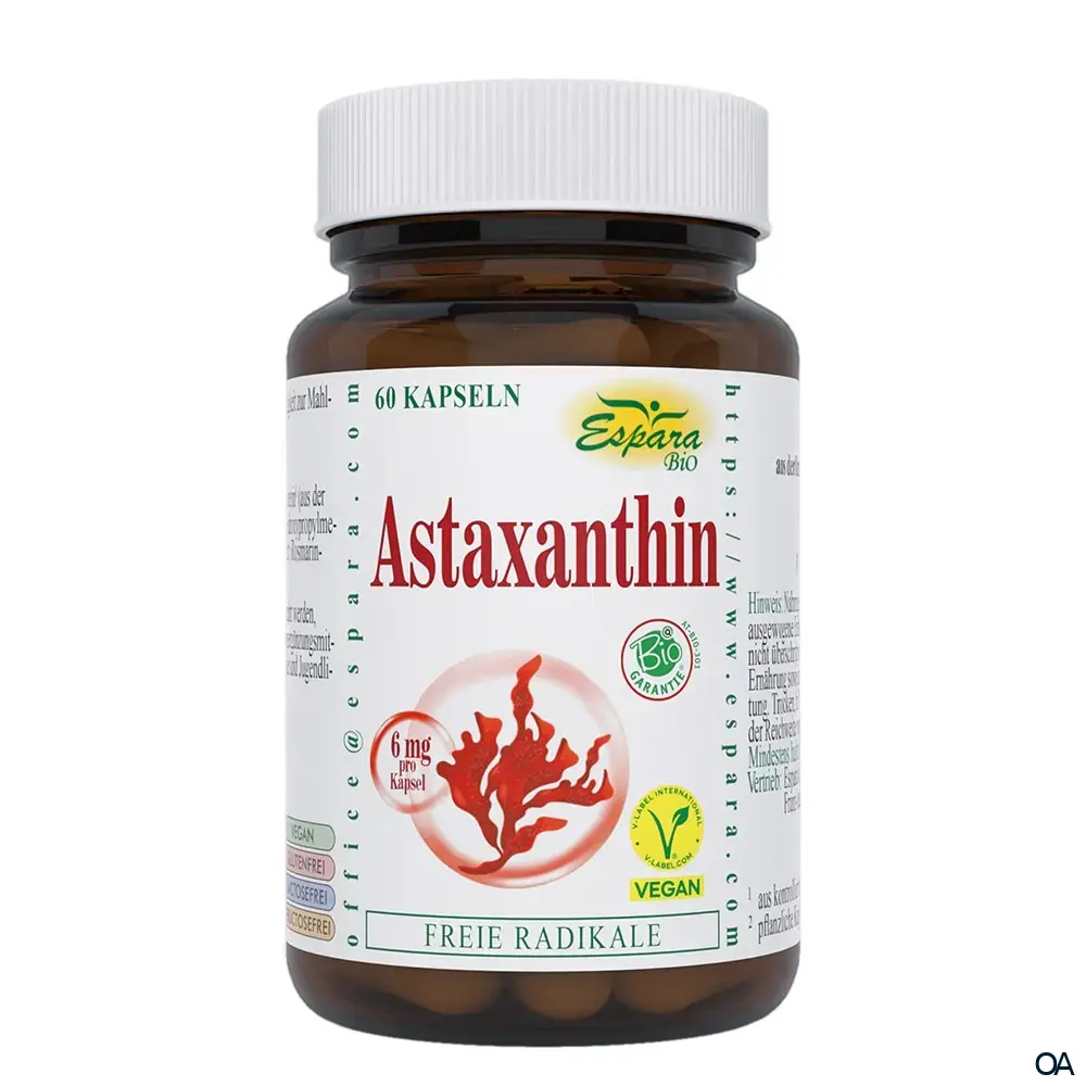 Espara Astaxanthin BIO Kapseln Espara Astaxanthin BIO Kapseln