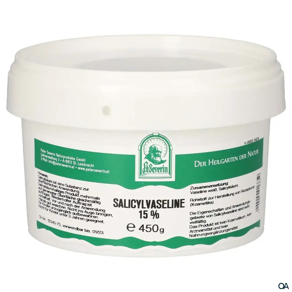 Pater Severin Salicylvaseline 15% Salbe