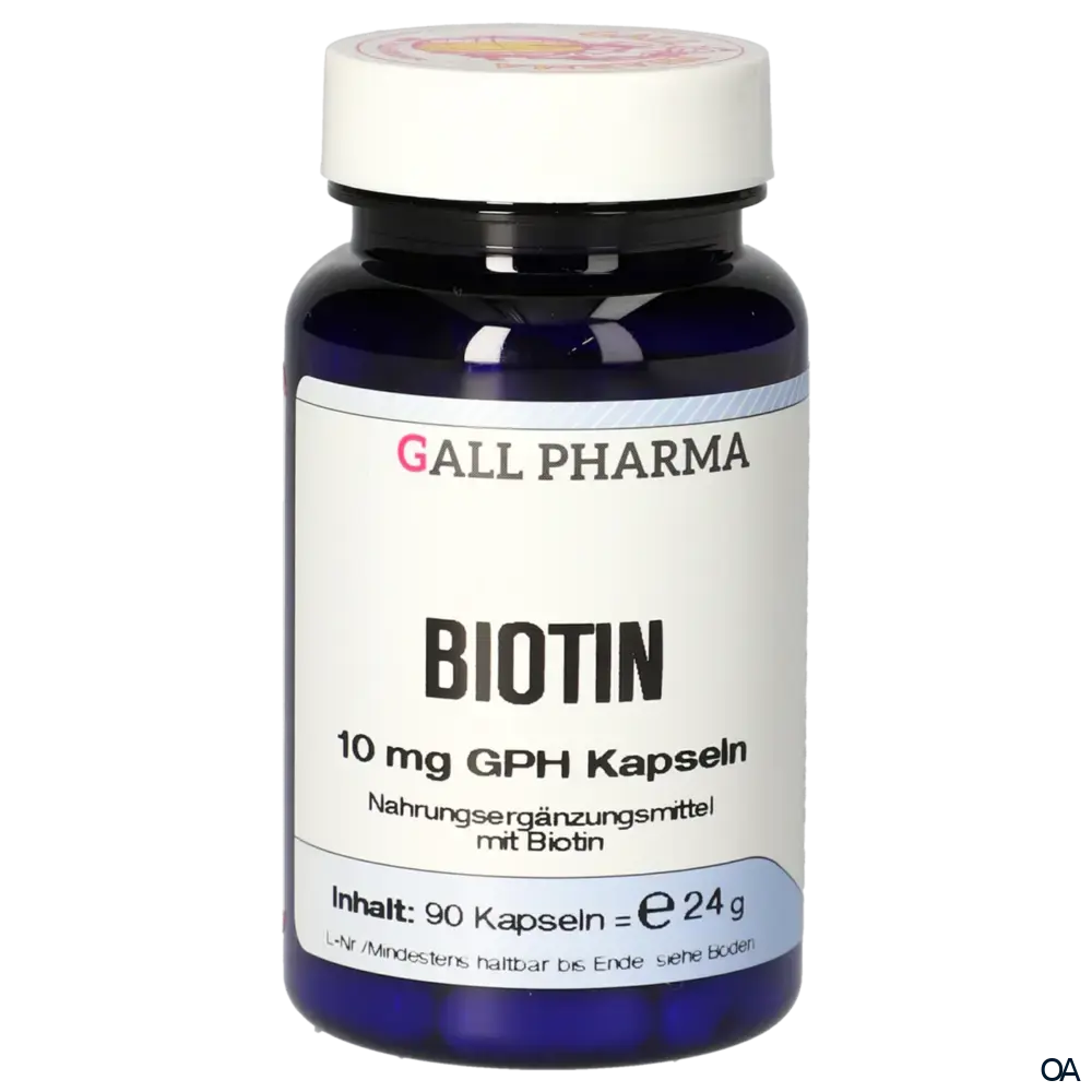 Gall Pharma Biotin 10 mg Kapseln