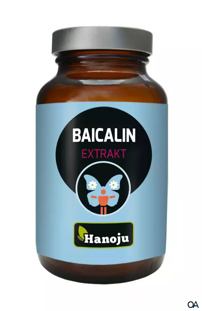 Hanoju Baicalin 88% Extrakt 300 mg Hanoju Baicalin 88% Extrakt 300 mg