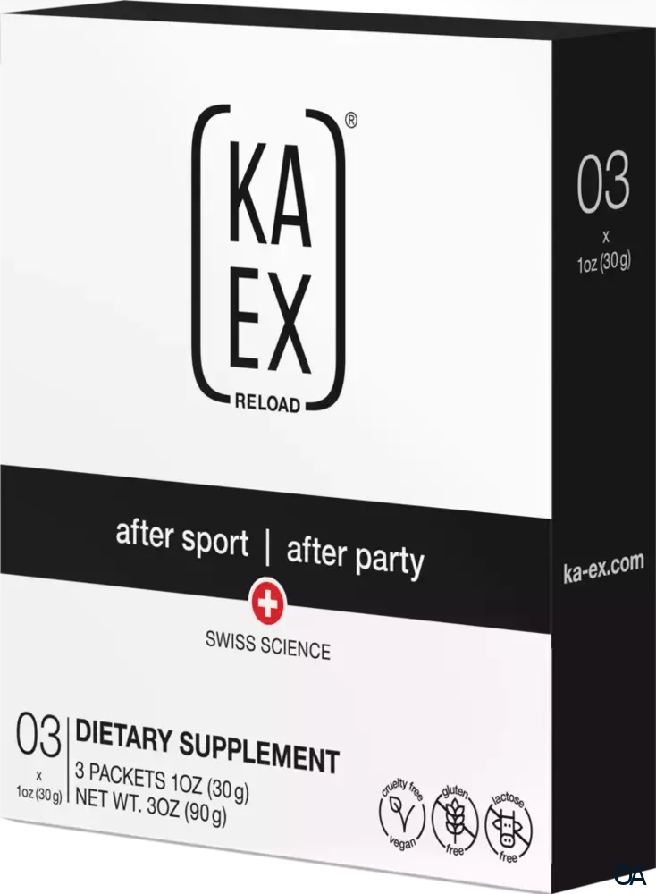 KAEX reload after sport I after party Sachets 30 g KAEX reload after sport I after party Sachets 30 g