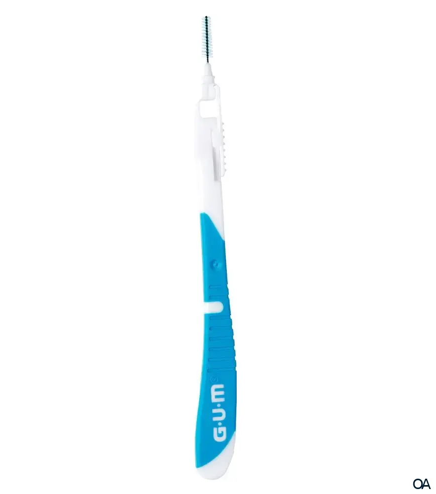 GUM® BI-DIRECTION Interdentalbürsten Kerze - ISO 2 - Ø 0,9 mm - Hellblau GUM® BI-DIRECTION Interdentalbürsten Kerze - ISO 2 - Ø 0,9 mm - Hellblau