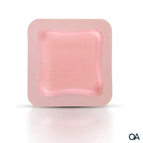 ALLEVYN GENTLE BORDER haftender Wundverband steril, 17,5 x 17,5 cm