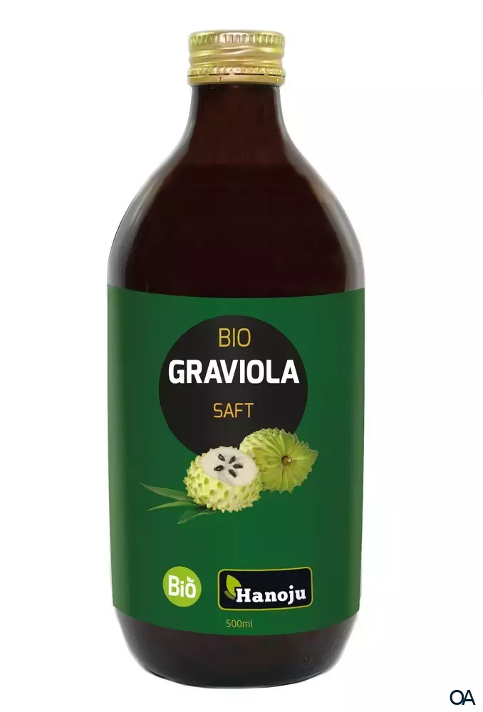 Hanoju Bio Graviola Saft, trüb, (Guanábana) Hanoju Bio Graviola Saft, trüb, (Guanábana)