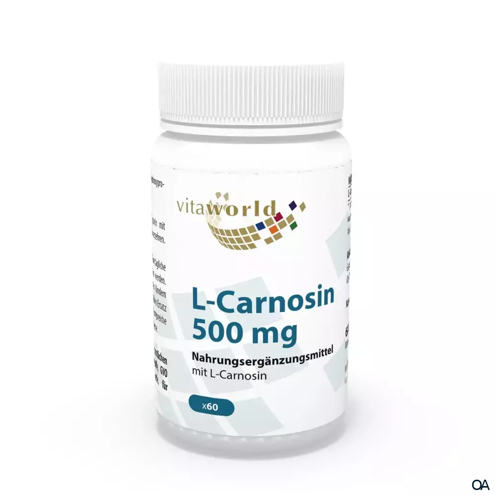 Vitalworld L-Carnosin 500 mg Kapseln Vitalworld L-Carnosin 500 mg Kapseln