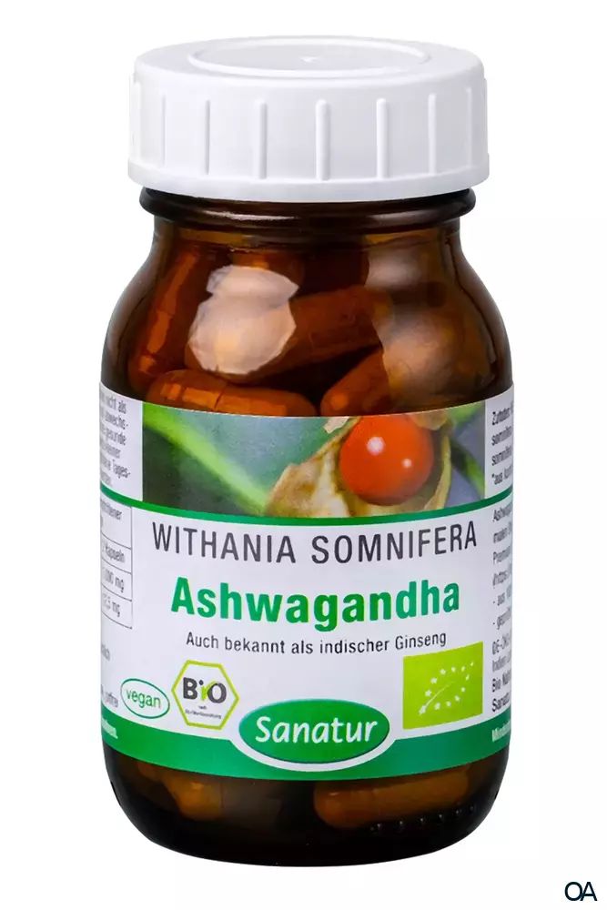 Sanatur Ashwagandha BIO Kapseln Sanatur Ashwagandha BIO Kapseln