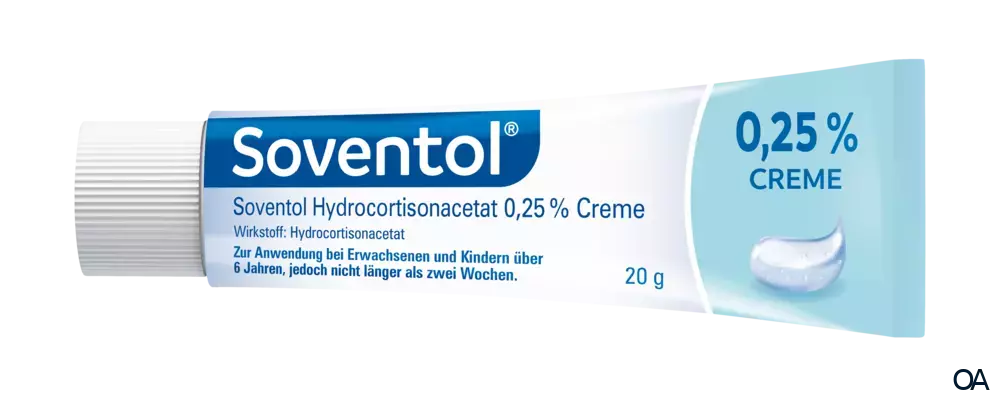 Soventol Hydrocortisonacetat 0,25 % Creme
