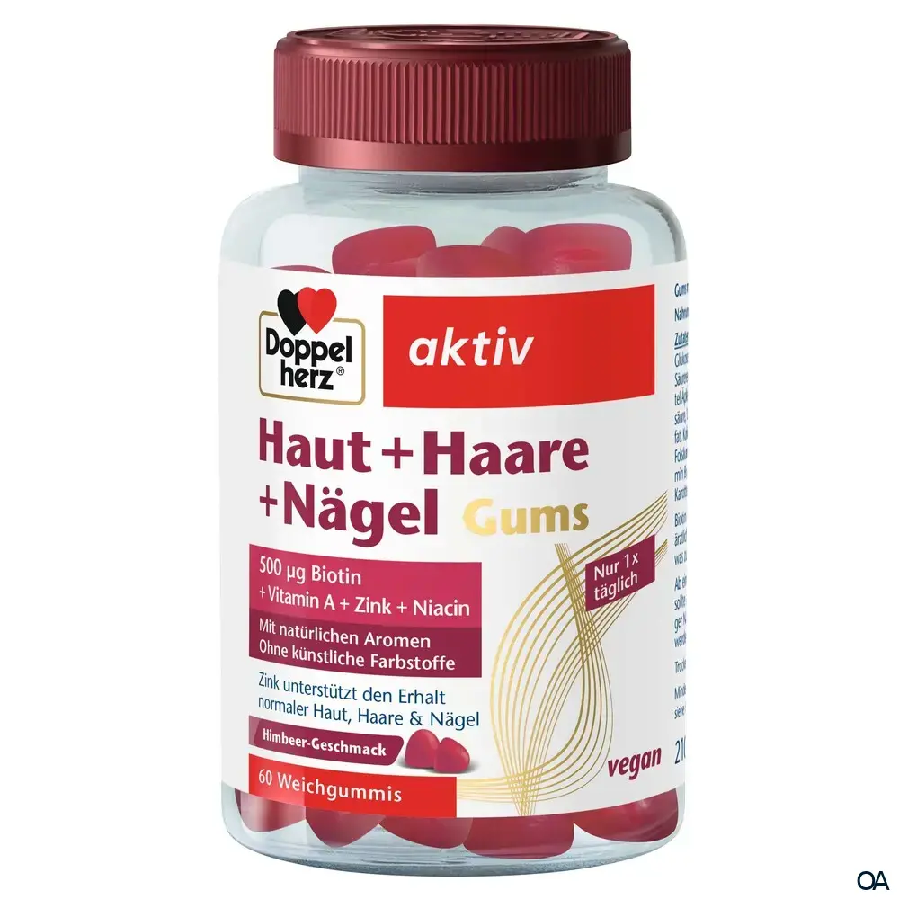 Doppelherz aktiv Haut + Haare + Nägel Gums